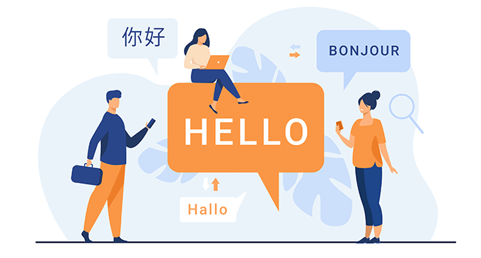 AI translation service