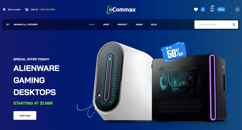 ecommax-catalog-wp-theme