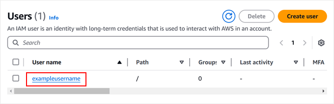 Creating a bucket in Amazon S3